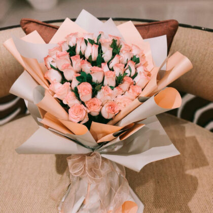 Blush Rose Elegance Bouquet