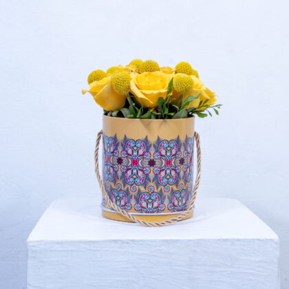 Golden Bloom Charm