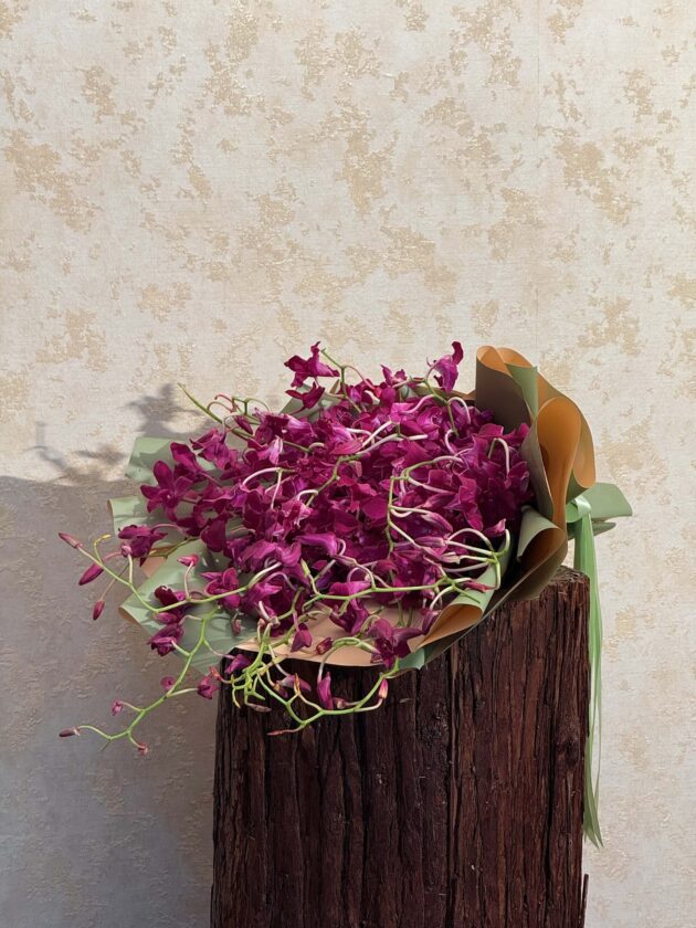 Royal Orchid Charm Bouquet - Image 2