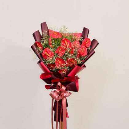 Scarlet Elegance Bouquet