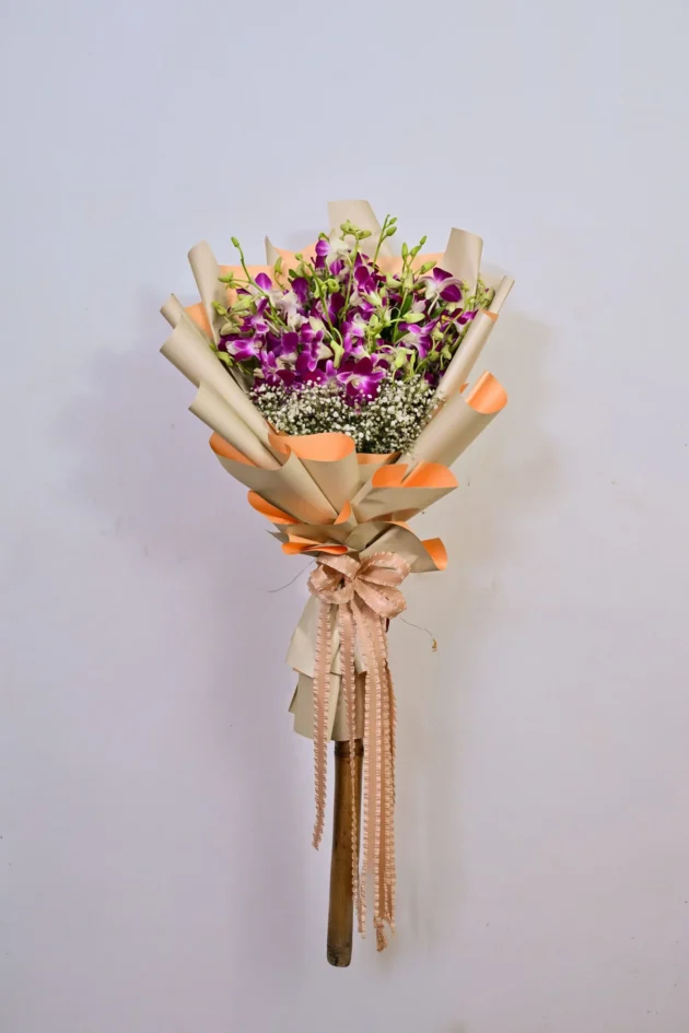 purple-orchid-babys-breath-bouquet