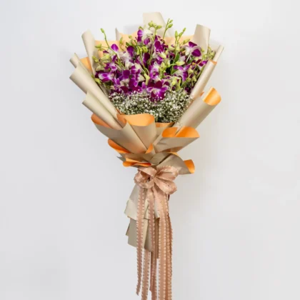 purple-orchid-babys-breath-bouquet