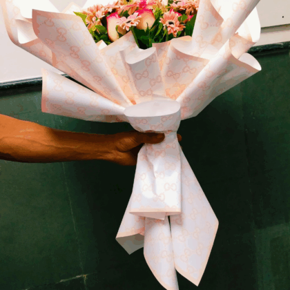 Peachy Bloom Bouquet