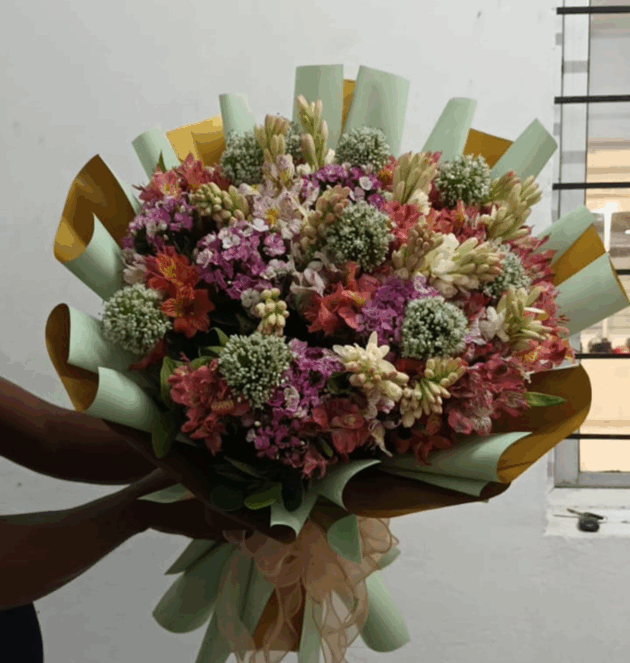 Pastel Garden Melody Bouquet - Image 3