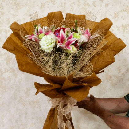 Golden Stargaze Charm Bouquet